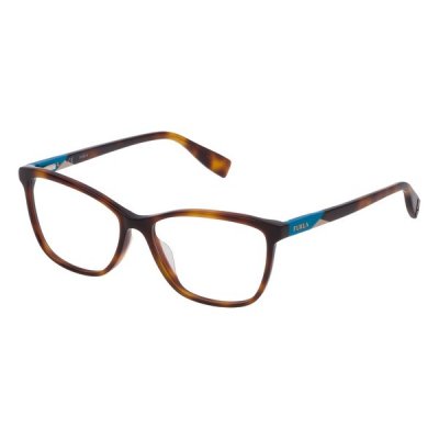 Glasögonbågar Furla VFU130530752 Dark Havana (ø 53 mm)
