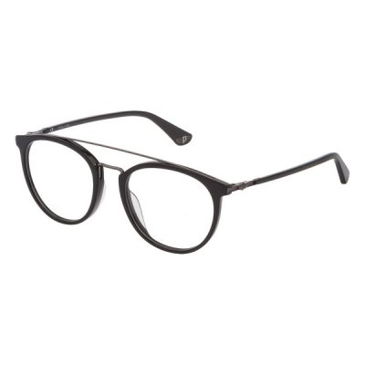 Glasögonbågar Police VPL881510700 Svart (ø 51 mm)