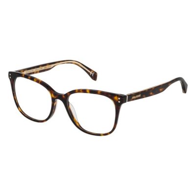 Glasögonbågar Zadig & Voltaire VZV121520743 Gul Brun (ø 52 mm)