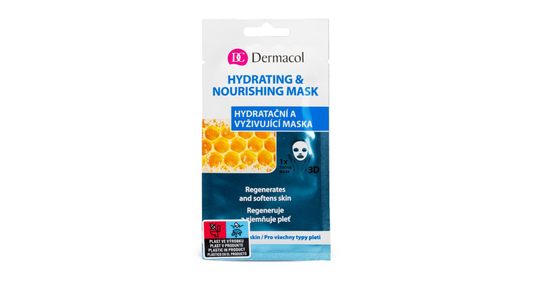 Dermacol Cloth 3D hydrating and nourishing mask