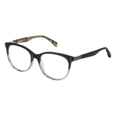 Glasögonbågar Zadig & Voltaire VZV123530W40 Svart Grå (ø 53 mm)