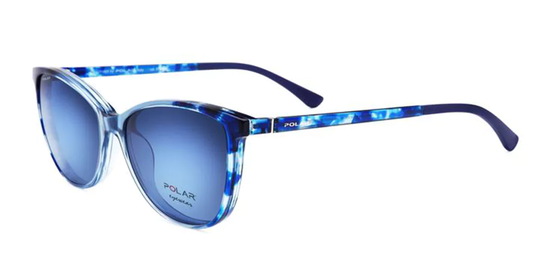 Polar 487 with Clip-On Polarized Solglasögon
