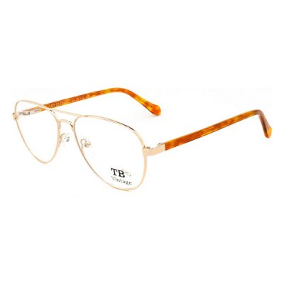 Glasögonbågar Titto Bluni TB2966-C1 Gyllene (ø 54 mm)