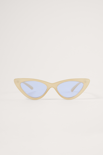 NA-KD Accessories Cateye-Solglasögon - Yellow
