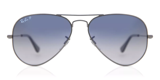 Ray-Ban RB3025 Aviator Gradient Polarized Solglasögon