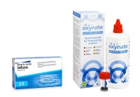 SofLens 59 (6 linser) + Oxynate Peroxide 380 ml med linsetui